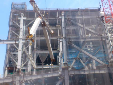 鉄骨工事イメージ