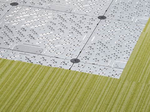 OAフロア工事イメージ